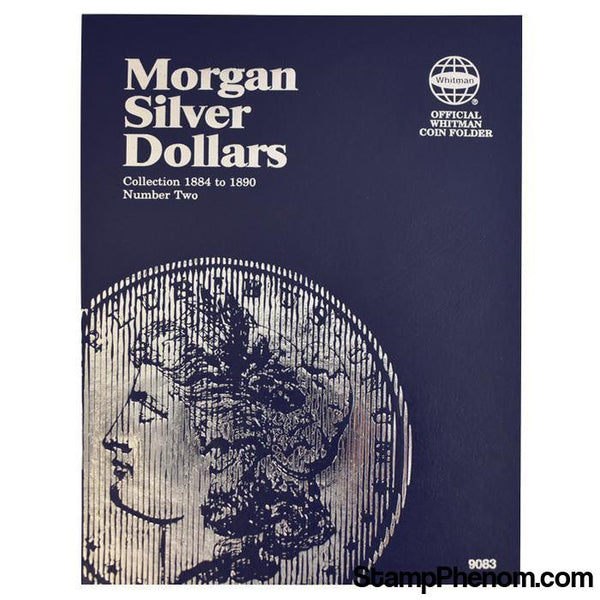 Morgan Silver Dollar Folder #2 1884 - 1890-Coin Albums & Folders-Whitman-StampPhenom