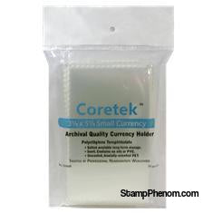 Coretek Small Currency Holder 5 1/4 x 3 1/8 - 50 pack-Currency Sleeves & More-Guardhouse-StampPhenom