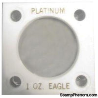 Capital Plastics 144 Coin Holder - 1 oz. Platinum Eagle-Capital Plastics Holders & Capsules-Capital Plastics-StampPhenom