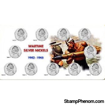 Edgar Marcus | Wartime Silver Nickel Set Holder-Edgar Marcus Snaplocks-Edgar Marcus-StampPhenom