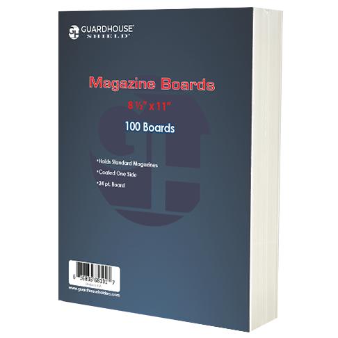 Backing Boards for Magazine 8.5 x 11 - 100 Pack