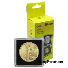 20 Dollar Gold 2x2 Tetra Snaplock Coin Holder - 10 per pack-Guardhouse Tetra Snaplocks-Guardhouse-StampPhenom