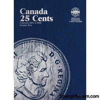 Canadian 25 Cents Vol. V 2001-2009-Whitman Folders-Whitman-StampPhenom