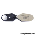 Loupe with LED Light 10x21mm-Loupes and Magnifiers-Transline-StampPhenom