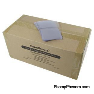 2.5x2.5 Coin Flip - Unplasticized Bulk/1000 Pack-Vinyl Flips-Guardhouse-StampPhenom