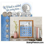 Whitman Deluxe Coin Board: Nickel-Collector Maps, Archives, Kits & Boards-Whitman-StampPhenom