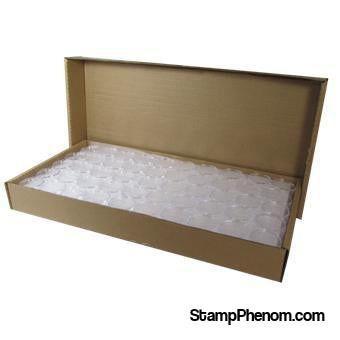 Silver Round size bulk 39mm Direct-Fit Guardhouse holders. 250 count box.-Guardhouse Coin Capsules-Guardhouse-StampPhenom