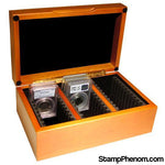 Wood Display Box - 30 NGC or PCGS Slab-Display Boxes for Certified Coins-Guardhouse Display Boxes-StampPhenom