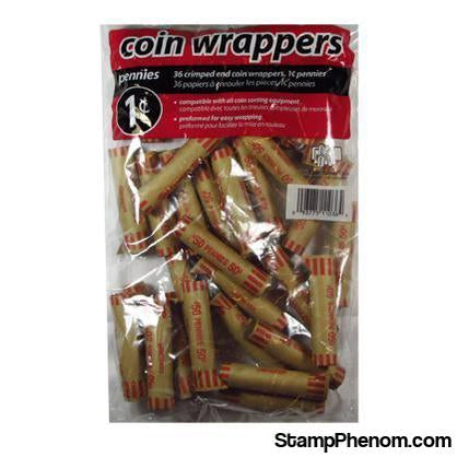 36 Dime Preformed Coin Wrappers-Coin Wrappers & Tools-MMF-StampPhenom
