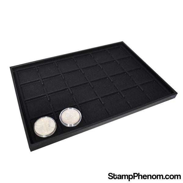 Elegant Display Tray and Jewelry Pad - Dual Use (24 Slots)-Shop Accessories-Transline-StampPhenom