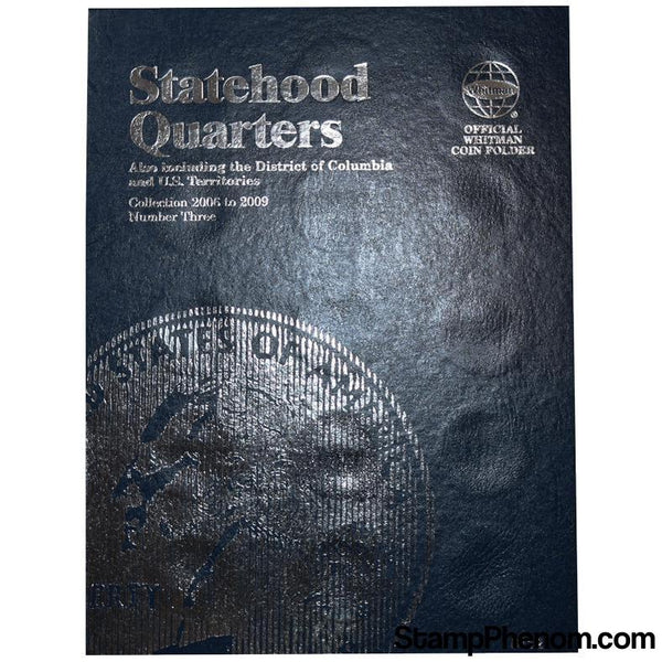 Statehood Quarter Folder No. 3 2006-2009-Coin Albums & Folders-Whitman-StampPhenom