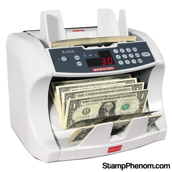 Semacon Bank Grade Currency Counters S-1215-Paper Money Counters-Semacon-StampPhenom
