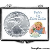 ASE Babys First Silver Dollar-Edgar Marcus Snaplocks-Edgar Marcus-StampPhenom