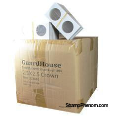 Guardhouse 2.5x2.5 Crown - 100/Bundle-Paper Holders-Guardhouse-StampPhenom