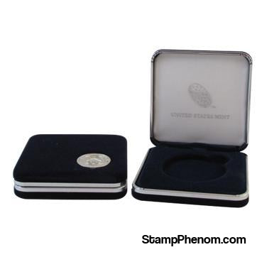 US Mint Silver Eagle Presentation Box-US Mint UNC Coin Boxes-OEM-StampPhenom