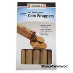 60 Penny Preformed Coin Wrappers-Coin Wrappers & Tools-MMF-StampPhenom