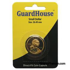 Small Dollar Direct Fit Guardhouse Capsule - Retail Card-Guardhouse Coin Capsules-Guardhouse-StampPhenom