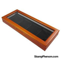 Wood Glass-top Display Slab Box - 4 Slab Universal-Display Boxes for Certified Coins-Guardhouse-StampPhenom