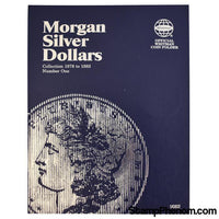 Morgan Silver Dollar Folder # 1 1878 - 1883-Coin Albums & Folders-Whitman-StampPhenom