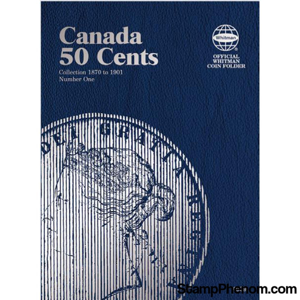 Canadian 50 Cents Vol. I 1870-1901-Whitman Folders-Whitman-StampPhenom