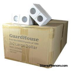 Guardhouse 2x2 Large Dollar - 100/Bundle-Paper Holders-Guardhouse-StampPhenom