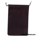 Velvet Drawstring Pouch - 5x7.5 Maroon-Draw String Pouches-Guardhouse-StampPhenom