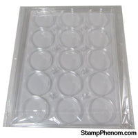 15 slots ENCAP Clear Coin Capsules Pages (Fits Guardhouse XL, Ligththouse 44/45, Airtite I)-Notebook Pages & Binders-Lighthouse-StampPhenom