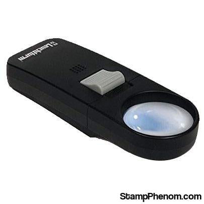 Hand Held 7x Magnifier with LED-Loupes and Magnifiers-Lighthouse-StampPhenom