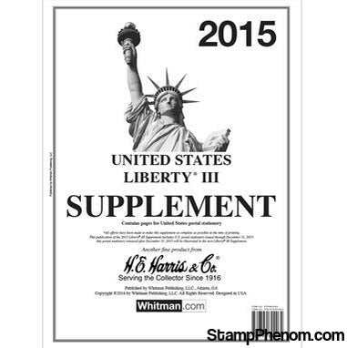 HE Harris & Co. 2015 Liberty III Supplement-Albums-HE Harris & Co-StampPhenom