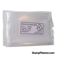 Poly Bags - 100 per pack (3 x 4) 1.5 Mil-Poly Bags & Ziplocks-OEM-StampPhenom