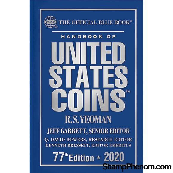 2020 Blue Book, Handbook of US Coins Hardcover-Publications-StampPhenom-StampPhenom