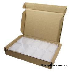 1 oz Silver Bar Direct-Fit holders - 25 per box.-Guardhouse Coin Capsules-Guardhouse-StampPhenom