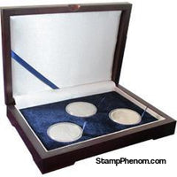 Guardhouse Wood Display Box - GH-W1300: (3L)-Display Boxes for Round Coin Holders-Guardhouse-StampPhenom