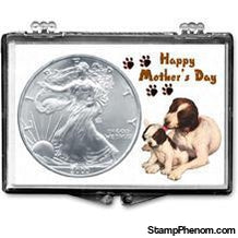 ASE Mothers Day Puppy with Mom-Edgar Marcus Snaplocks-Edgar Marcus-StampPhenom