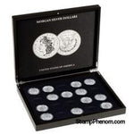 Collector Box - Morgan Silver Dollars-Display Boxes for Round Coin Holders-Lighthouse-StampPhenom
