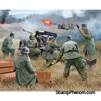 Revell Germany - German Pak 40 W/fig 1:72-Model Kits-Revell Germany-StampPhenom