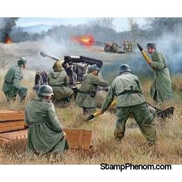 Revell Germany - German Pak 40 W/fig 1:72-Model Kits-Revell Germany-StampPhenom