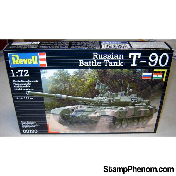 Revell Germany - Russian Battle Tank T-90 1:72-Model Kits-Revell Germany-StampPhenom