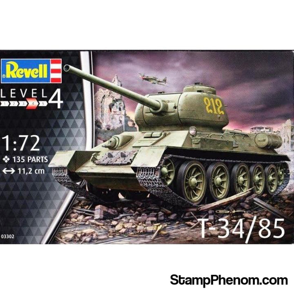 Revell Germany - T-34/85 1:72-Model Kits-Revell Germany-StampPhenom