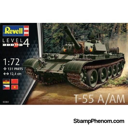 Revell Germany - T-55A 1:72-Model Kits-Revell Germany-StampPhenom