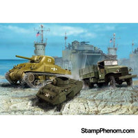 Revell Germany - US Army Vehicles WWII 1:144-Model Kits-Revell Germany-StampPhenom