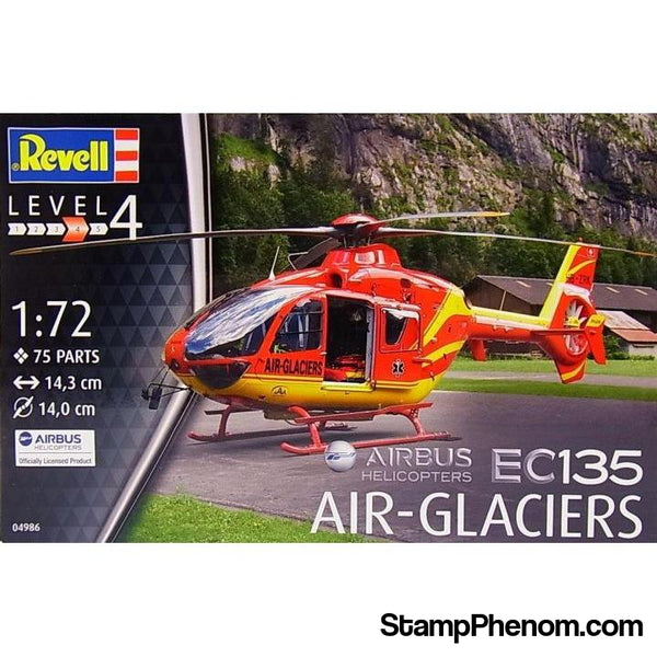Revell Germany - Ec135 Air-Glaciers 1:72-Model Kits-Revell Germany-StampPhenom