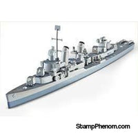 Revell Germany - USS Fletcher DD-445 1:700-Model Kits-Revell Germany-StampPhenom