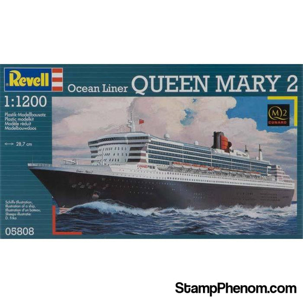 Revell Germany - Queen Mary 2 1:1200-Model Kits-Revell Germany-StampPhenom