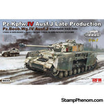 Ryefield - Panzer Pz.Kpfw.IV Ausf.J Late Production (2in1) 1:35-Model Kits-Ryefield-StampPhenom