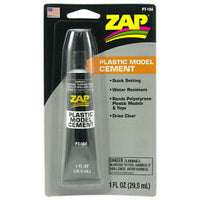 ZAP Glue Zap Plastic Model Cement 1oz Carded