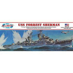 ATLANTIS TOY & HOBBY INC. USS Forrest Sherman Destroyer Plastic Model 1/320