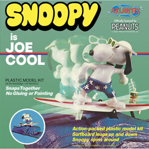 ATLANTIS TOY & HOBBY INC. Snoopy Joe Cool Surfing AANM7502 Plastic Models Other