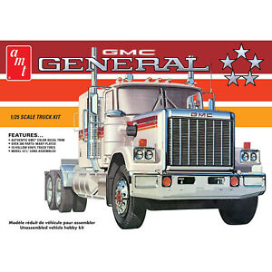 AMT 1976 GMC General Semi Tractor 125 AMT1272 Plastics Car/Truck 1/24-1/25