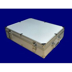 Storage & Display Aluminum Frame Box Case Holds 100 PCGS NGC Coin Holders Slabs